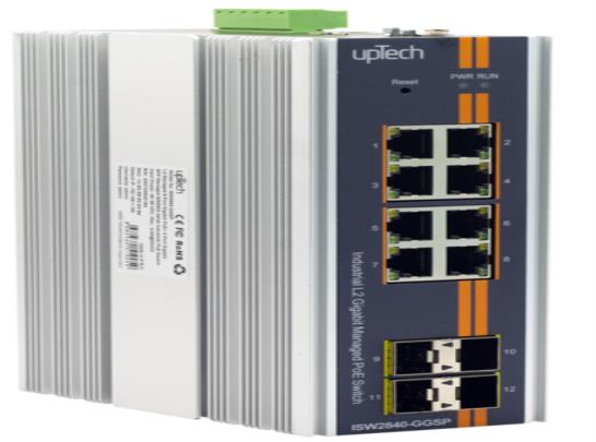 Uptech ISW2840-GGSP 8 Bağlantı Noktalı Gigabit PoE 10/100/1000Mbps 4 Bağlantı Noktalı 1G SFP